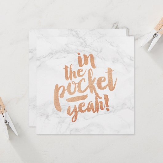 Het Afstuderen van de Kaart van de felicitatie exa (Voorkant / Achterkant in situ)