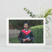 Het Afstuderen van de moderne rechtsschool Kaart (Staand voorkant)