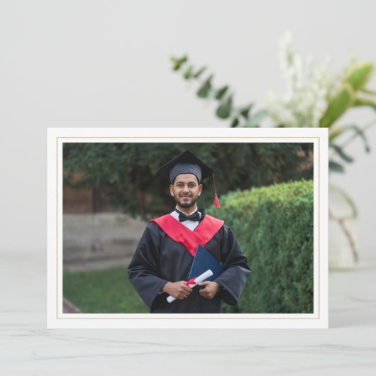 Het Afstuderen van de moderne rechtsschool Kaart (Staand voorkant)