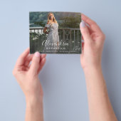 Het Afstuderen van de Naam van de Mode van het Man Flyer (Hand)