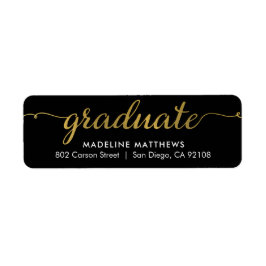 Het Afstuderen van de Terugkeer van het Manuscript Etiket