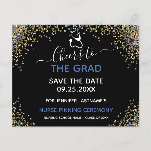 Het Afstuderen van de Verpleegster dat sparen de D (Voorkant)