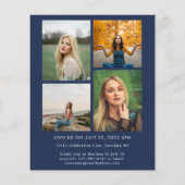 Het Afstuderen van het de Blauwe Foto van het Manu (Achterkant)