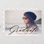 Het Afstuderen van het manuscript 2 - zijdelings d Kaart (Voorkant / Achterkant)