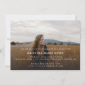 Het Afstuderen van het manuscript 2 zijdelings Fot Kaart (Achterkant)