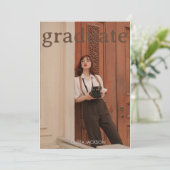 Het Afstuderen van het manuscript de Aankondiging (Staand voorkant)