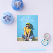 Het Afstuderen van het Manuscript van de begroting Flyer (Enkel)