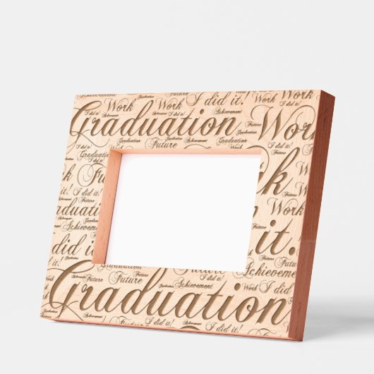 Het Afstuderen van Modern Inspiring Achievement Ke Gegraveerde Lijstjes (Links)