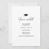 Het Afstuderen | Vetgedrukte naam Afstuderen Kaart (Achterkant)