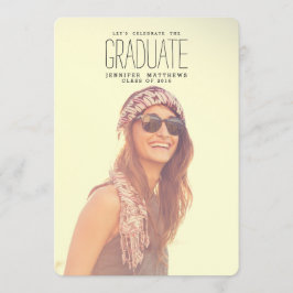 Het Afstuderen vieren | 2016 Graduation Party Kaart