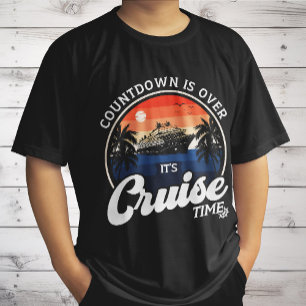 Het aftellen is voorbij, het is cruisetijd, famili t-shirt