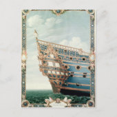 Het aftercastle van de "Le Soleil Royal" Briefkaart (Voorkant)