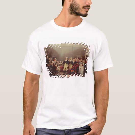 Het aftreden van George Washington T-shirt (Voorkant)