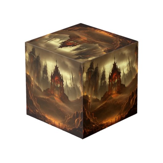 Het afval van de Blek van de schade Kubus (Achter hoekig)