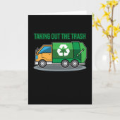 Het afvalbeheer uitvoeren kaart (Gele Bloem)