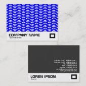 Het afwisselende Patroon van Cirkels Visitekaartje (Voorkant / Achterkant)