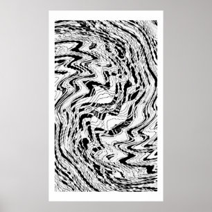 Het Agaat van de Maan van het ijs Poster