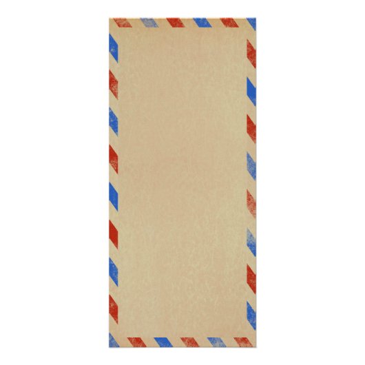 Het  Airmail Wedding Collectie - Menu (Achterkant)