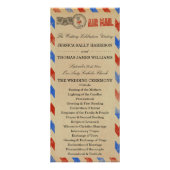 Het  Airmail Wedding Collectie - Programma (Voorkant)