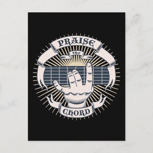 Het akkoord verheffen briefkaart (Voorkant)