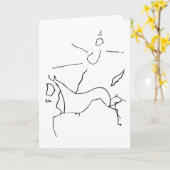 Het Akte van het circus Kaart (Gele Bloem)