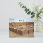 Het Al-Ukhaidir fort in Irak Briefkaart (Staand voorkant)