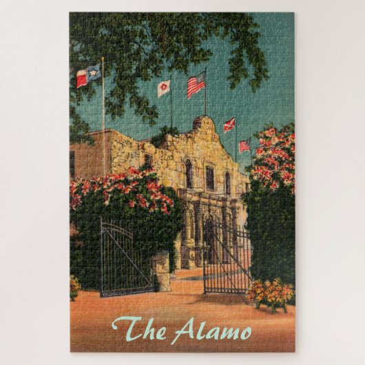 Het alamo Grote Puzzle Legpuzzel (Verticaal)