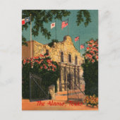 Het Alamo Texaans Briefkaart (Voorkant)