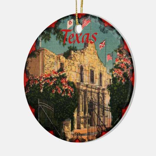 Het Alamo  Texaans Ornament (Links)