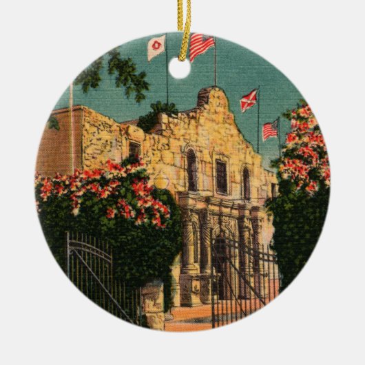 Het Alamo  Texaans Ornament (Voorkant)