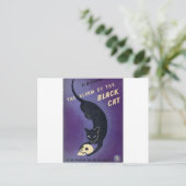 Het alarm van de kat briefkaart (Staand voorkant)