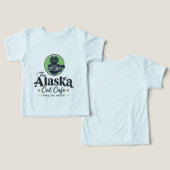 Het Alaska Cat Cafe “Purr, Sip, Repeat” (Ontwerp Voorkant & Achterkant)
