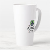 Het Alaska Cat Cafe “Purr, Sip, Repeat” Latte Mok (Rechterhoek)