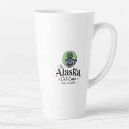 Het Alaska Cat Cafe “Purr, Sip, Repeat” Latte Mok
