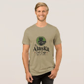 Het Alaska Cat Cafe “Purr, Sip, Repeat” Tri-Blend Shirt (Voorkant volledig)
