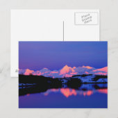 Het Alaskabereik grenst aan de Mt. Denali, Briefkaart (Voorkant / Achterkant)