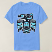 HET ALASKAN-ELGF-TOTEM T-SHIRT (Design voorkant)