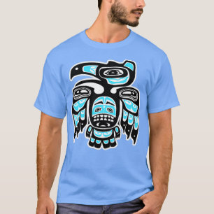 HET ALASKAN-ELGF-TOTEM T-SHIRT