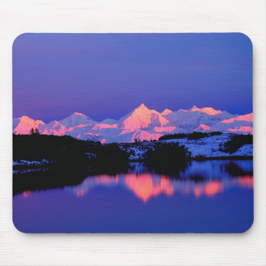 Het Alaskangebergte grenst aan de Mt. Denali, Muismat (Voorkant)