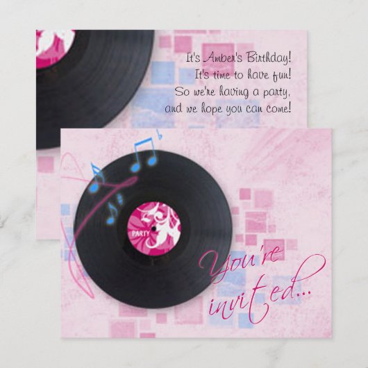 Het Album van het verslag op de Uitnodiging van de (Voorkant / Achterkant)