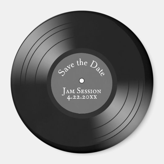 Het Album van het verslag sparen de Datum Magneet (Voorkant)