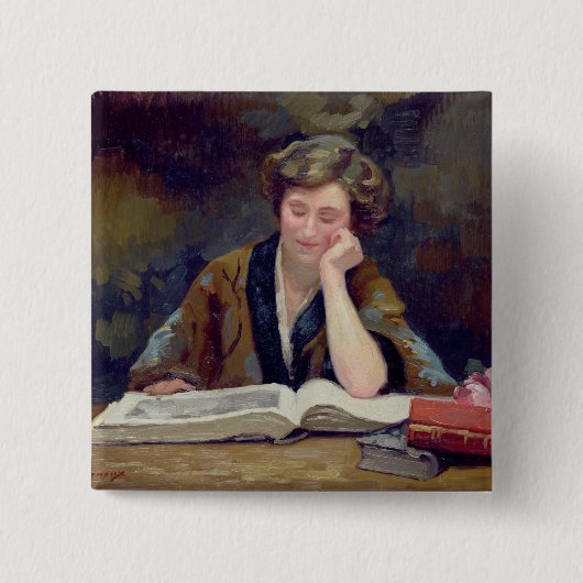 Het Album Vierkante Button 5,1 Cm (Voorkant)