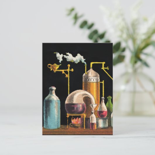 Het alchemistische Briefkaart (Staand voorkant)