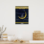 Het alcoholische blauw poster (Keuken)