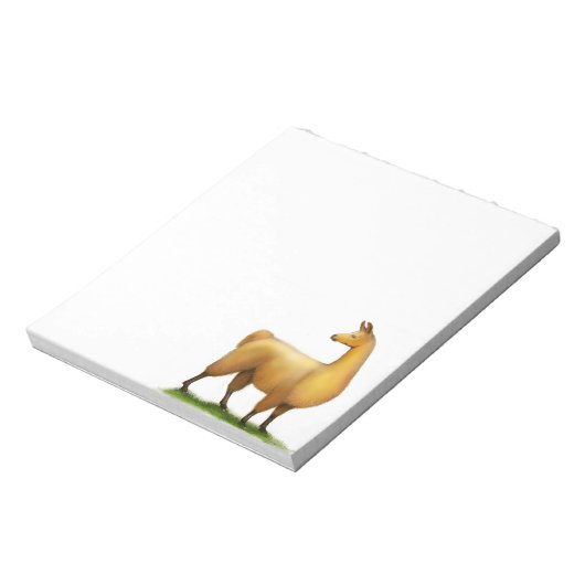 Het Alert Llama-Notitieblok Notitieblok (Linkerzijde)