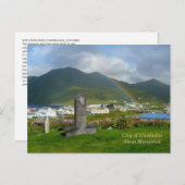 Het Aleut Memorial in Unalaska Briefkaart (Voorkant / Achterkant)
