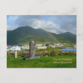 Het Aleut Memorial in Unalaska Briefkaart (Voorkant)
