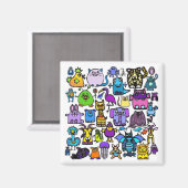 "het alfabet boek" - Magnet (Voorkant / Achterkant)