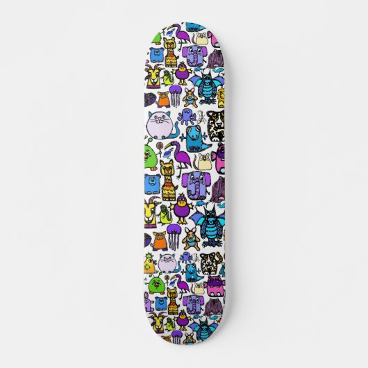 "het alfabet boek" - Skateboard (Voorkant)