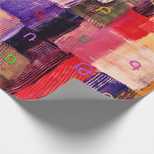 Het alfabet cadeaupapier (Hoek)